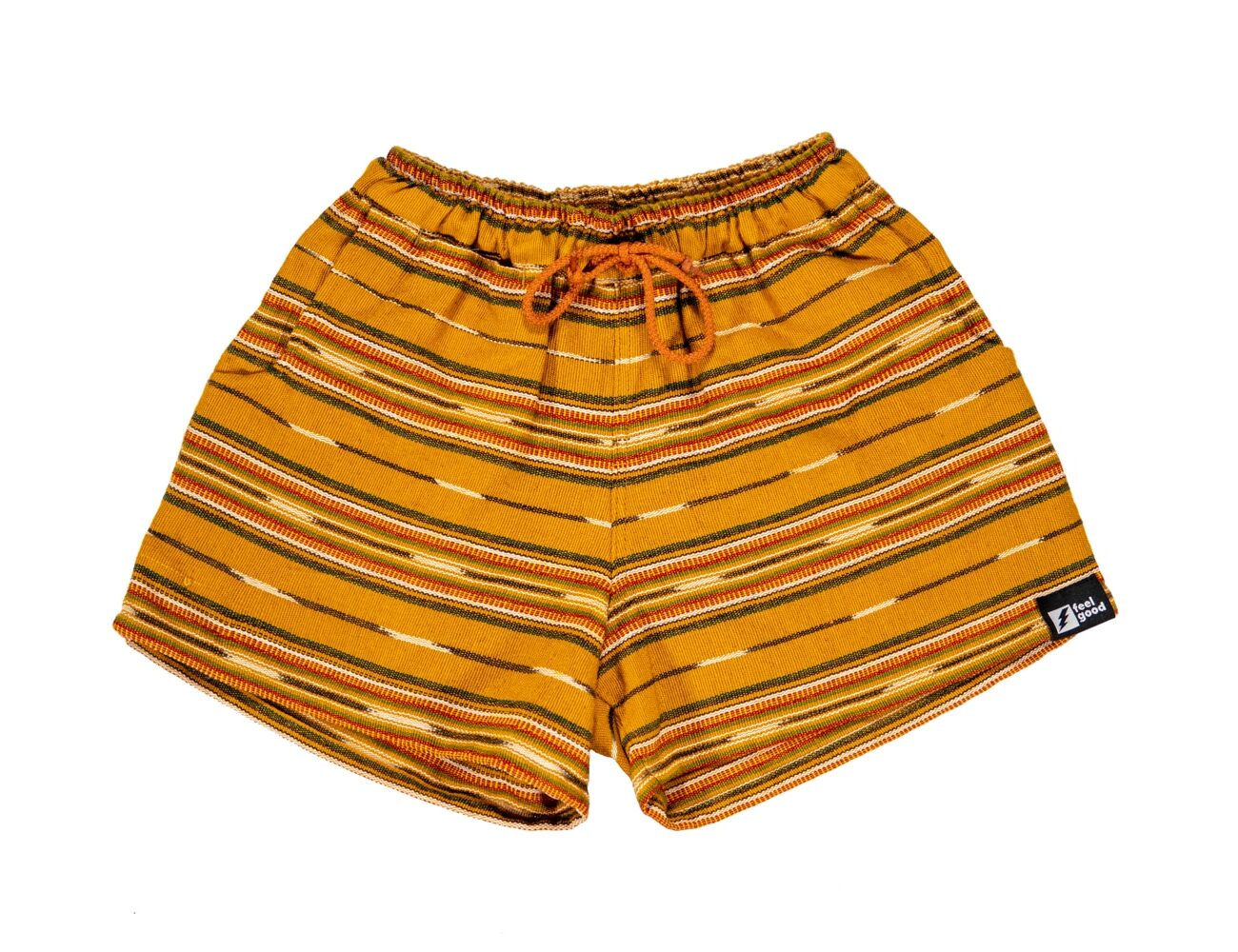 woven global adventure shorts