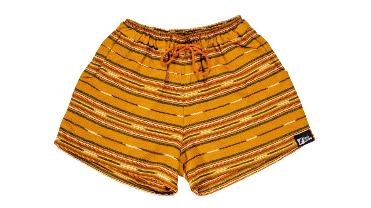 woven global adventure shorts