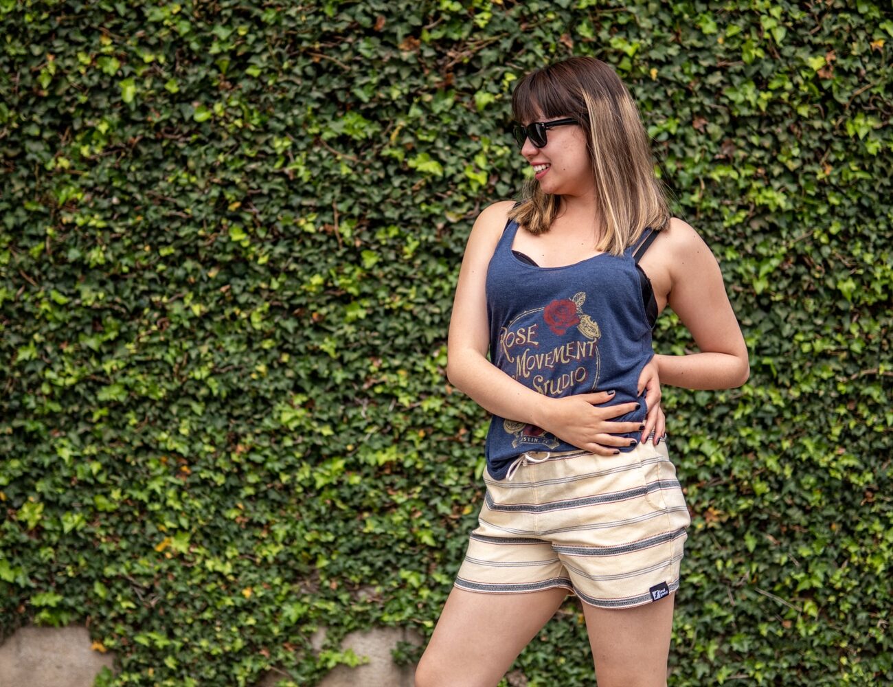 breathable handwoven shorts