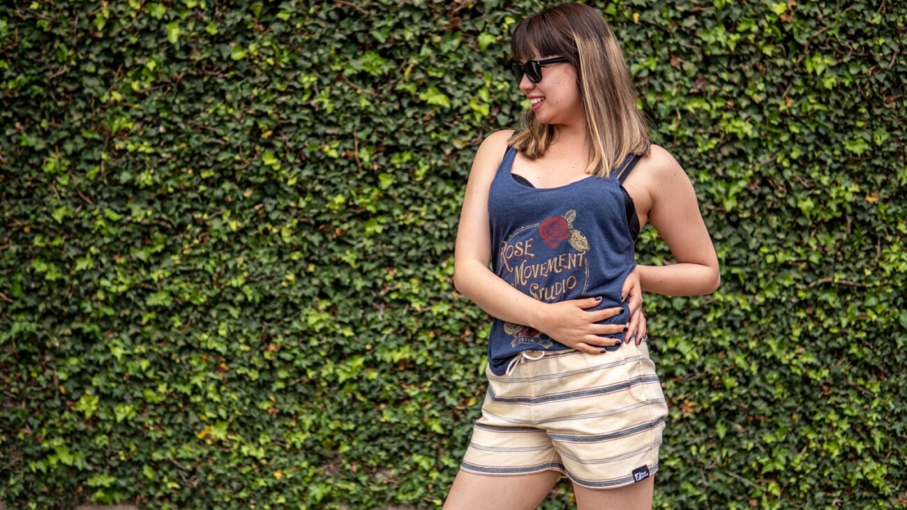 breathable handwoven shorts