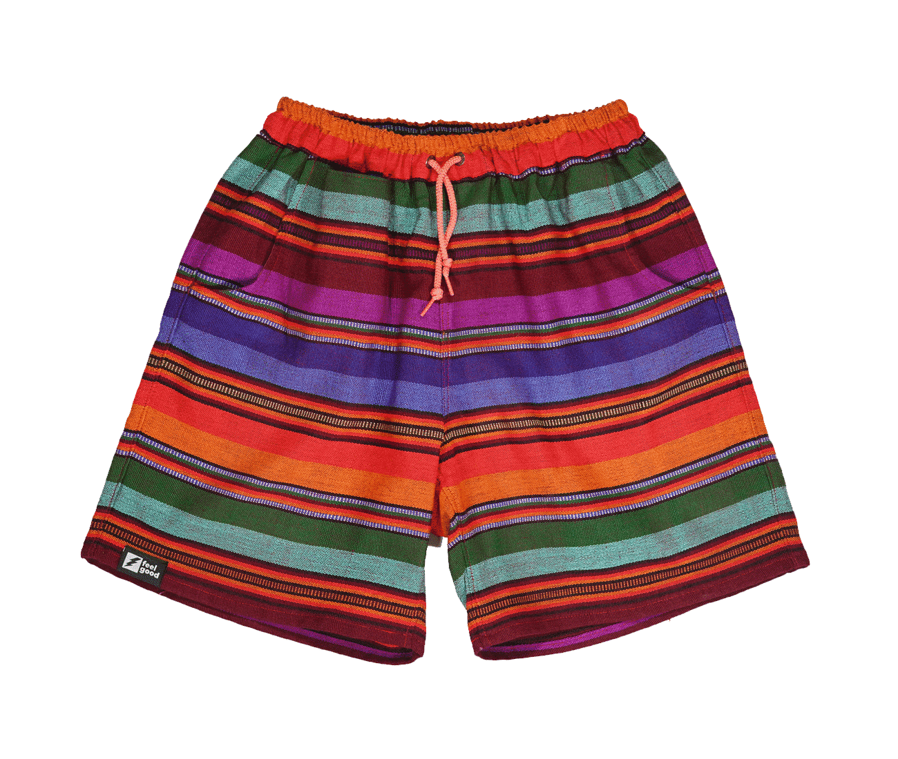 handwoven guatemalan shorts