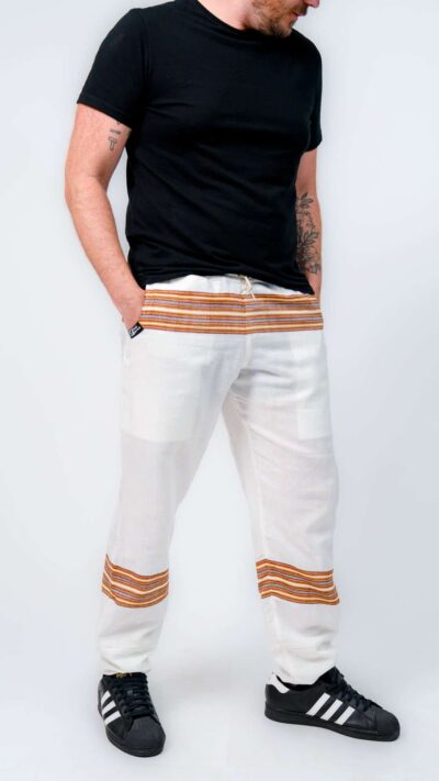 luxury handwoven pants