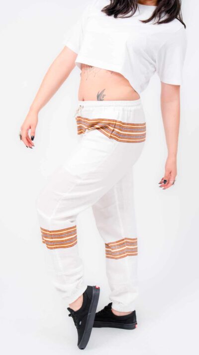 luxury handwoven pants